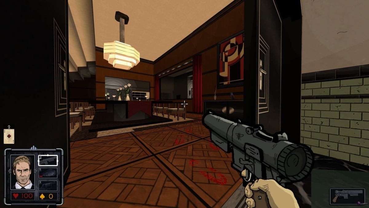 A mansion infiltration mansion in Fallen Aces.