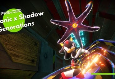Shadow faces down Doom's Eye in Sonic x Shadow Generations